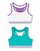 Hanes Girls' ComfortFlex Fit® Pullover Bra w/Wide Racerback Straps 2-Pack MHH192
