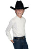 Scully Rangewear Boys Cotton Long Sleeve Tuxedo Front Shirt RW032K