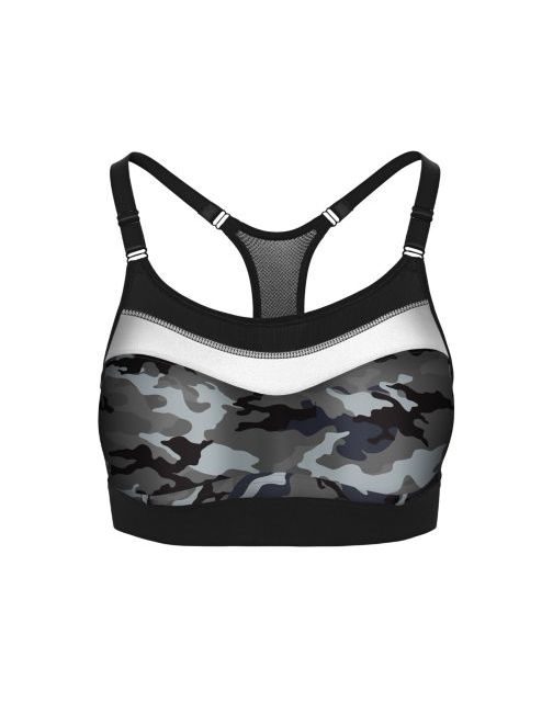 Champion The Show-Off Colorblocked Sports Bra 1666D