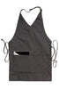 Two Pocket V-Neck Bib Apron 9009