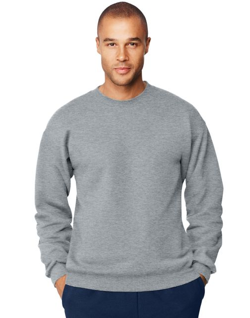 Hanes Men’s Ultimate Cotton® Heavyweight Crewneck Sweatshirt F260