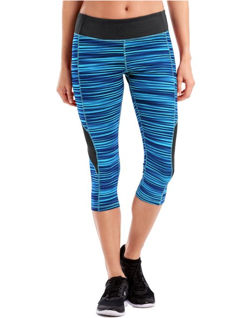 Hanes Sport™ Women's Performance Blocked Capri Leggings O9338