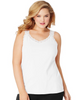 JMS Stretch Jersey Lace Trim Tank OJ314