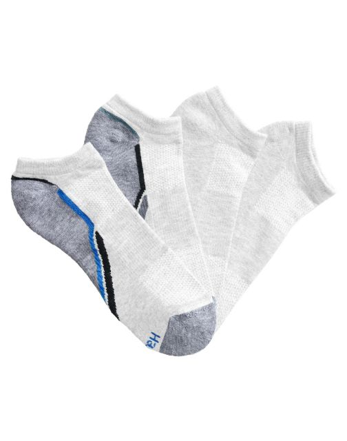 Hanes Men's X-Temp® Arch Support Ventilation No-Show Socks 4-Pack 534/4