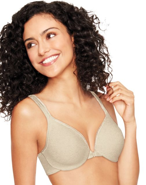 Hanes Ultimate ComfortBlend® T-Shirt Front-Close Underwire Bra HU01