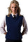 V-Neck Vest Sweater with Tuff-Pil Plus Unisex 561
