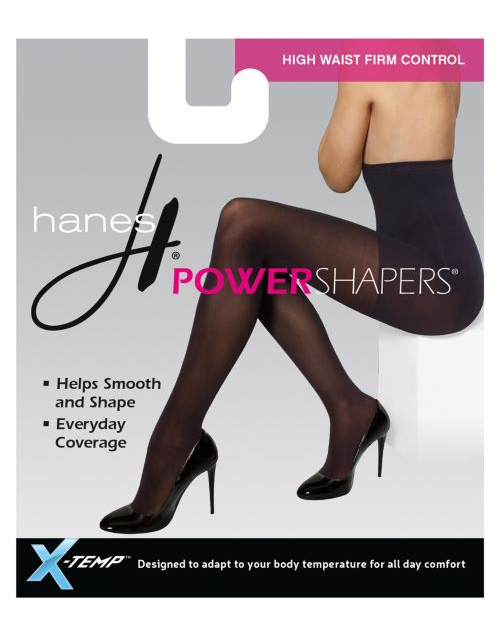 Hanes Women's Firm Control High Waist Power Shapers™ Opaque Tights 0B989