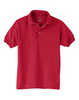 Hanes Kids' Cotton-Blend EcoSmart® Jersey Polo 054Y
