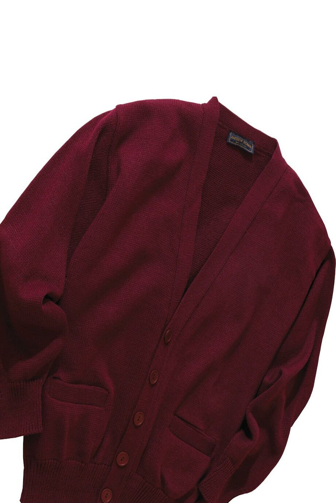 Men's V-Neck Pocket Cardigan Sweater 350