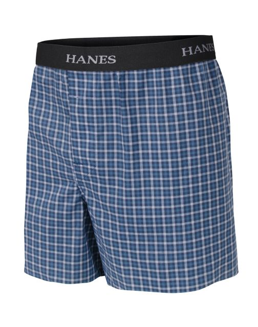 Boys' Hanes Ultimate Yarn Dye Boxer with Comfort Flex® Waistband 3-Pack BU835C