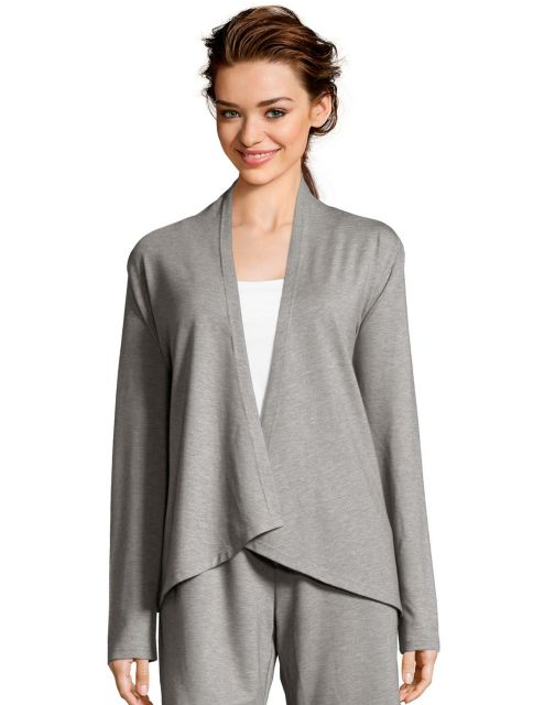 Hanes Women's French Terry Lounge Wrap HAC80157