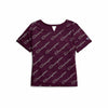 Champion Women's Heritage Tee, Allover Logo W4547P