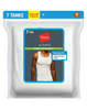 Hanes Classics Mens White A-Shirts P7 7990W7