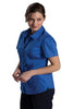 Open Neck Stretch Blouse 5046