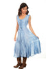 Scully Women's Full Length Dress 100% Rayon Lace Up HC118