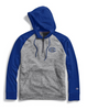 Men's Stadium Fleece Quarter Zip Hoodie, Clear Gloss C Logo