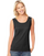 Hanes Women's Mini-Ribbed Cotton Tank O9341