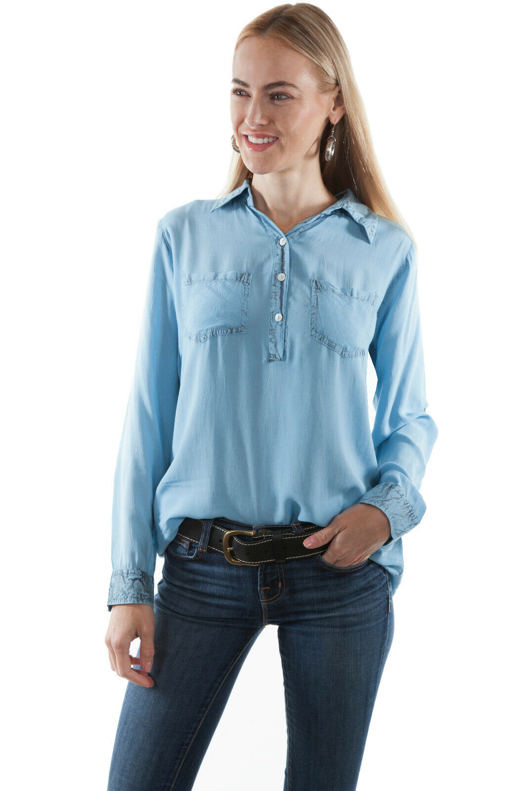 Scully Women's Pull Over Blouse HC397