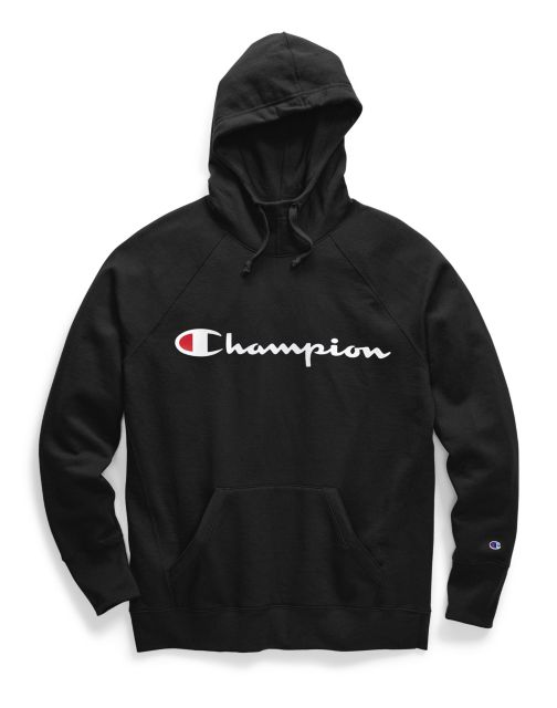 Champion Women's Plus Powerblend® Fleece Hoodie, Script Logo GF140 Y07466
