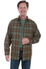 Scully Men's 100% Cotton Cord Plaid Long Sleeve Shirt TR-072