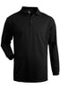 Cotton Long Sleeve Pique Polo Unisex 1540