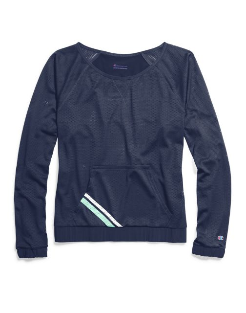 Champion Women's Phys. Ed. Mesh Crew W4903
