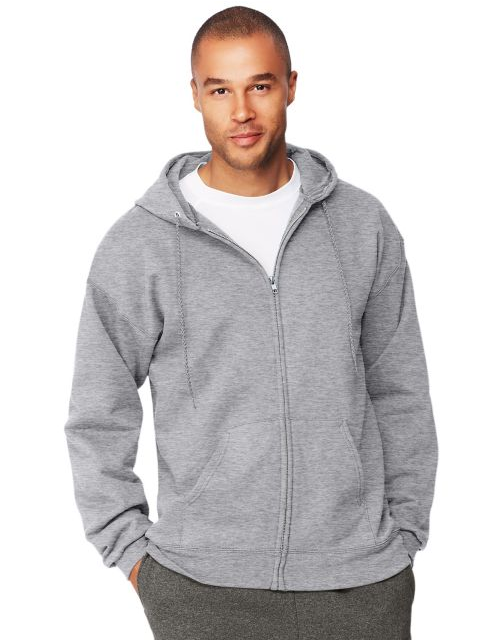 Hanes Men’s Ultimate Cotton® Heavyweight Full Zip Hoodie (F280) F284