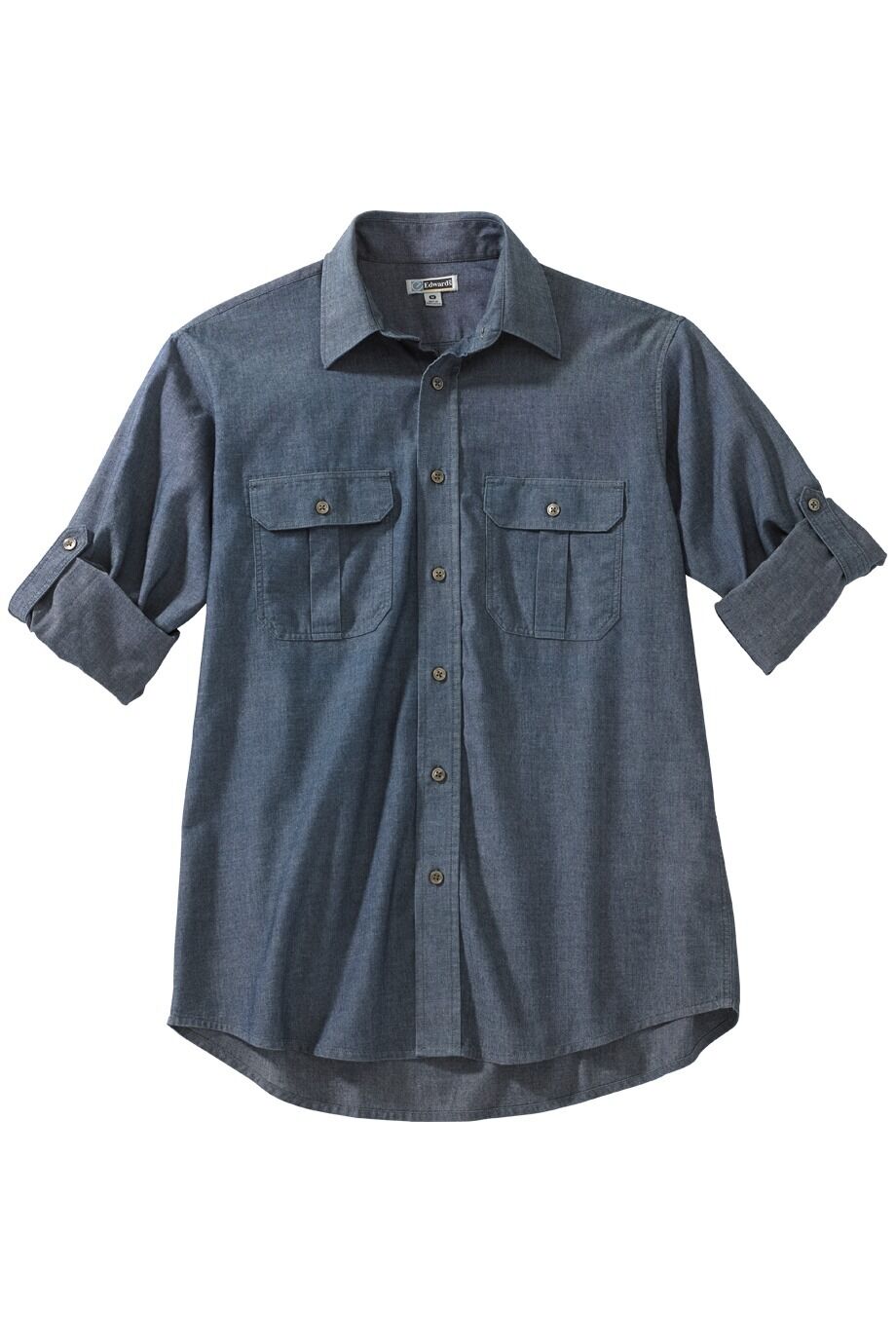Poplin Roll Up Sleeve Shirt 1298