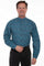 Scully Men's Western 100% Cotton Long Sleeve Paisley Shirt RW297