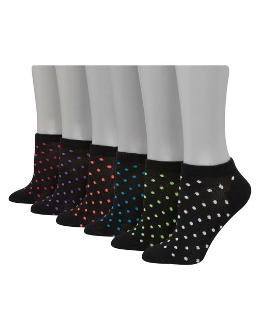 Hanes Women's Invisible Comfort Sport Liner 6-Pack HC726S