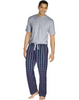 Hanes Men's Sleep Set with Woven Knit Pants 03015