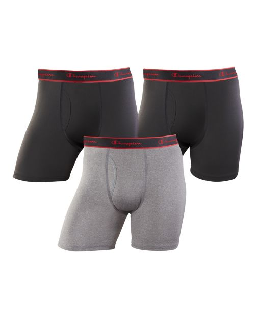 Champion Active Performance Regular Boxer Brief 3-Pack CPRBBG