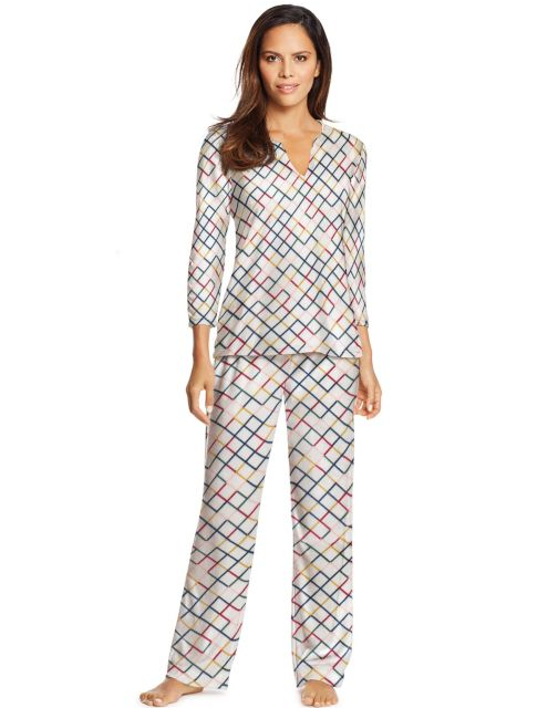 Maidenform Fleece Top & Pant Set MFW7881