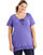 Just My Size Chiffon-Trim Hi-Lo Women's Tunic OJ249