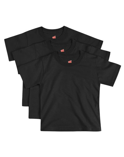 Hanes ComfortSoft Toddler Crewneck T-Shirt 3-Pack OT1203