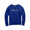 Champion Women's Powerblend® Fleece Boyfriend Crew, Script Logo W2956G Y07418