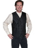 Scully Rangewear Men's Polyester Paisley Scroll Double Breasted Vest RW227B
