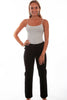 Scully Women's Crochet Front Pant PSL-250