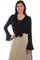 Scully Women's Ruffled Front Blouse RW614