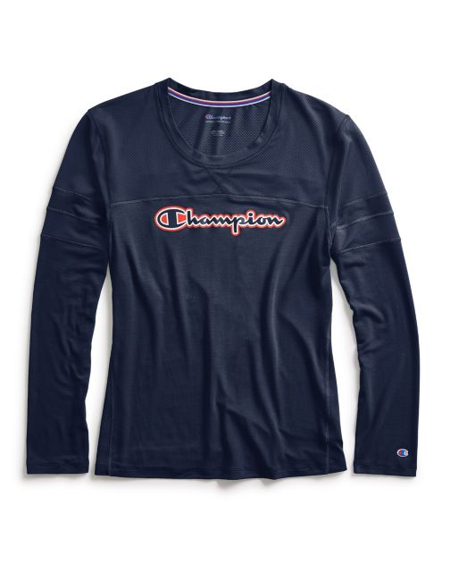 Champion Women's Long-Sleeve Tee W4386G 550250