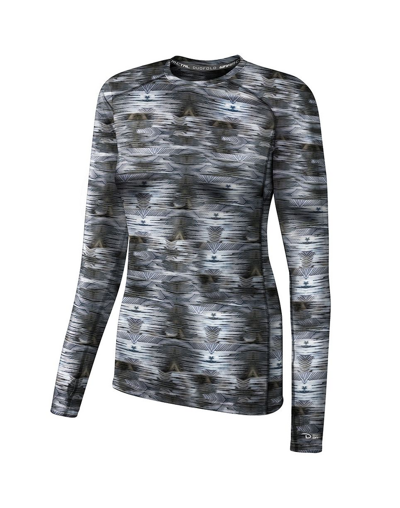 Duofold by Champion Brushed Back Women’s Crew (Prints) KCB3P