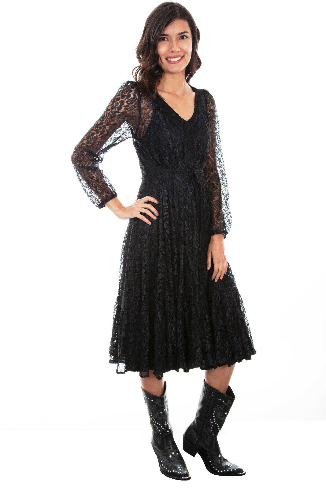 Scully Women's Lace Dress HC582