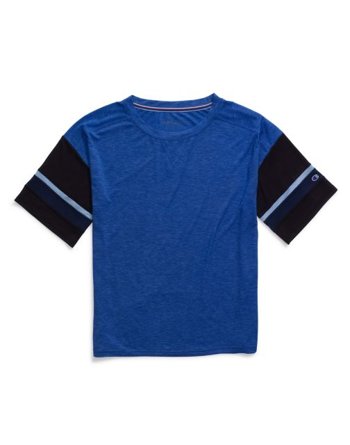 Champion Women Gym Issue Football Tee W3238