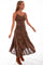 Scully Honey Creek Women's Spaghetti Strap Dress100% Cotton HC62