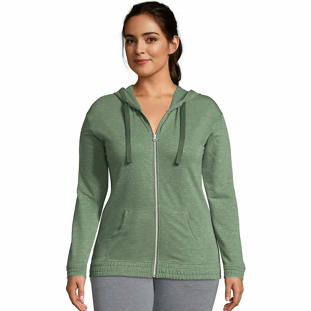 Hanes Women's French Terry Full Zip Hoodie O4A06