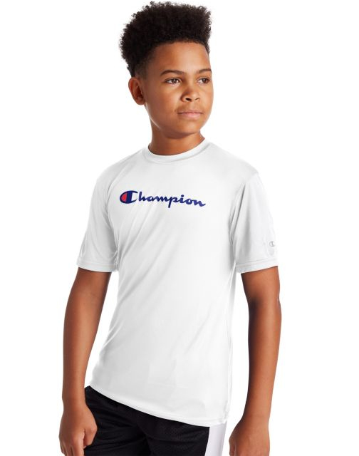 Youth Double Dry Logo Tee