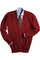 Men's V-Neck Cardigan Sweater 351
