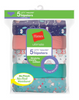 Hanes Ultimate® Girls' Cotton Stretch Hipsters 5-Pack GUCSHP