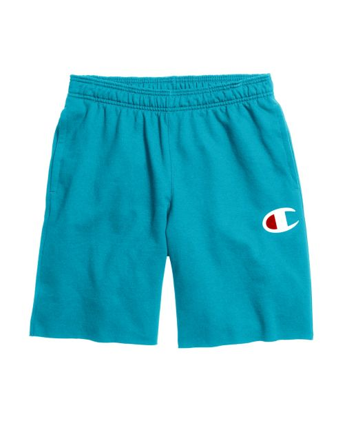Champion Men's Powerblend™ Fleece Shorts, Big C Logo GF38H Y07689