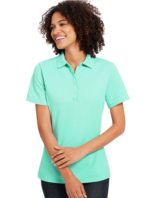 Hanes Women's X-Temp w/Fresh IQ Pique Polo 035P